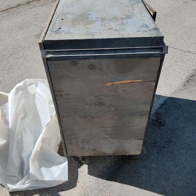 Cabinet on wheels