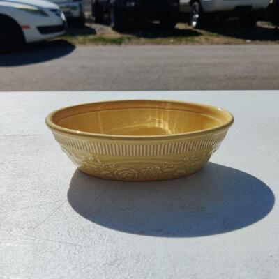 Genuine oven serve ware bowl