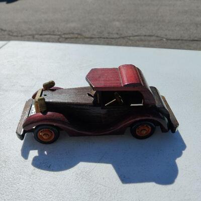 Wooden car