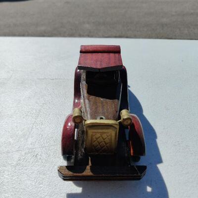Wooden car