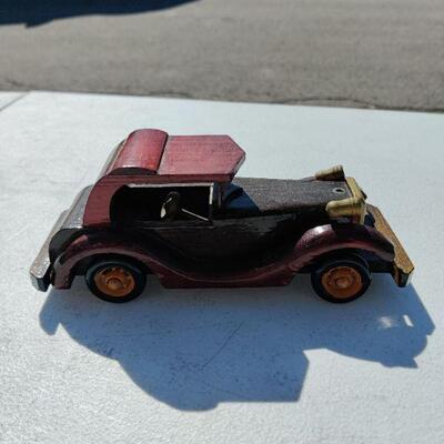 Wooden car