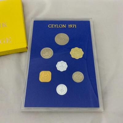 .195. COINS | Three Proof Sets | R of Liberia | Gambia | Ceylon