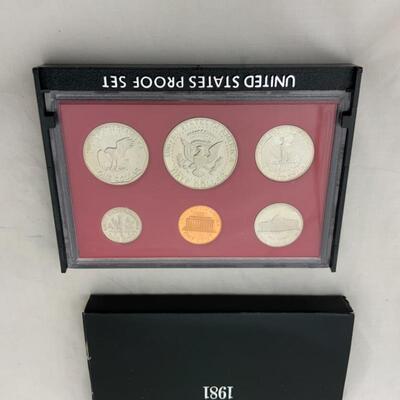 .198. COINS | 2 US Proof Sets | 1981 | 1982