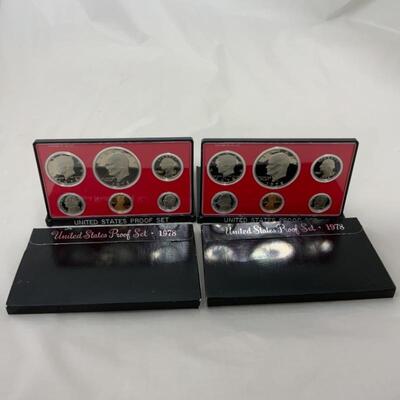 .199. COINS | Two US Proof Sets | 1978