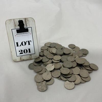 .201. COINS | 100+ South Korean Won | 1980s - 1990s