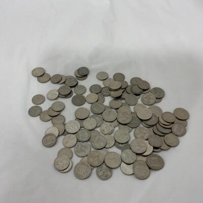 .201. COINS | 100+ South Korean Won | 1980s - 1990s