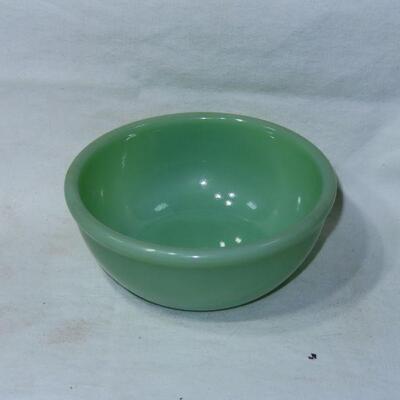 Bowl, salt, and pepper shakers