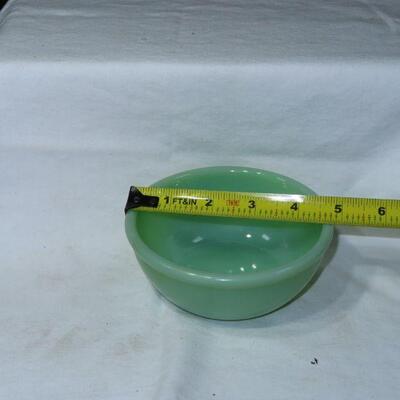 Bowl, salt, and pepper shakers