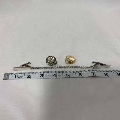 .217. VINTAGE | Coro Earrings in box | Sweater Clasp | Opal Ring