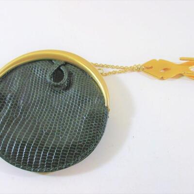 Authentic Vintage Rare /Green Gucci Coin Purse