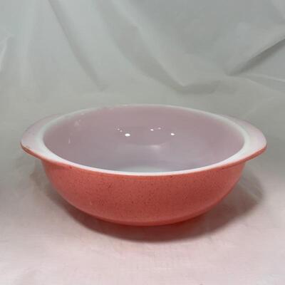 .227. VINTAGE | PYREX | Pink Flamingo Casserole | No Lid