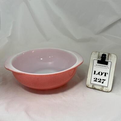 .227. VINTAGE | PYREX | Pink Flamingo Casserole | No Lid