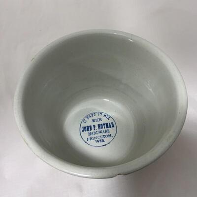 .228. VINTAGE | Pays to Mix with Hotmar Hardware | Stoneware | Princeton, Wis