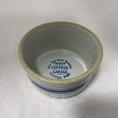 .231. For The Best Service Call On Us | Central Garage | Potter, Wisc | Stoneware