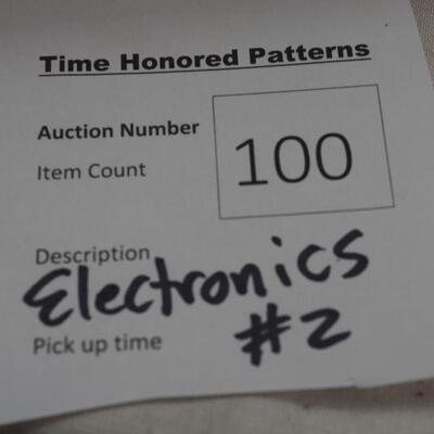 Lot 100 Electronics #2