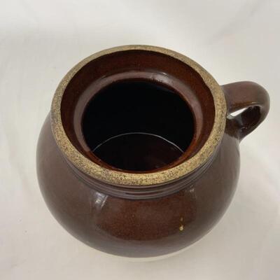 .236. VINTAGE | L.M. DeVaud Co. Bean Pot | Marion Wis