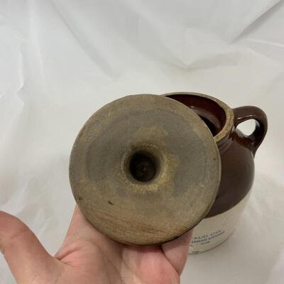 .236. VINTAGE | L.M. DeVaud Co. Bean Pot | Marion Wis
