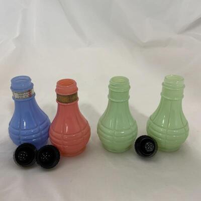 .249. VINTAGE | Four Euclid Coffee Co Shakers | Salt Pepper