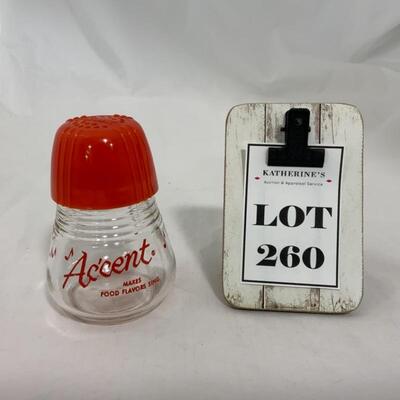 .260. VINTAGE | Accent Shaker Bottle | MSG