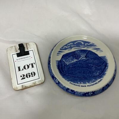 .269. VINTAGE | Plymouth Rock Mass | Staffordshire Ware | Tea Trivet