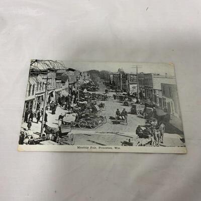 .271. ANTIQUE | Princeton Wisconsin Postcard