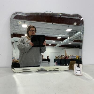 .277. ANTIQUE | Heavy Mirror | Beveled Edges