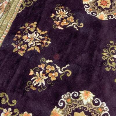 .279. Brown & Gold Oriental Rug | 99â€x126â€ | LOOK!