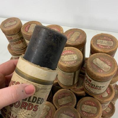 .281. 44 Cylinder Edison Records 