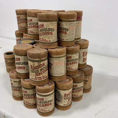 .281. 44 Cylinder Edison Records 