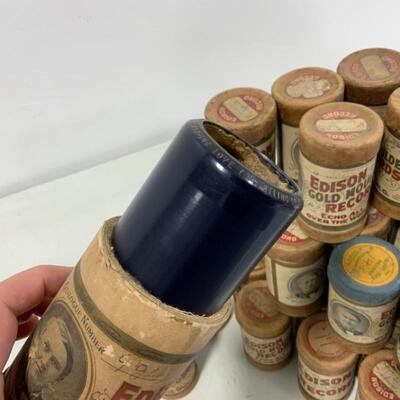 .281. 44 Cylinder Edison Records 