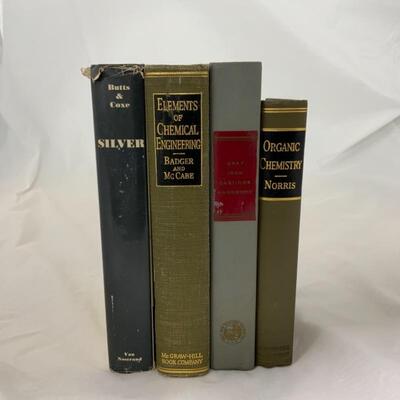 .285. VINTAGE | Four Sciences Books | Chemistry