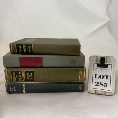 .285. VINTAGE | Four Sciences Books | Chemistry