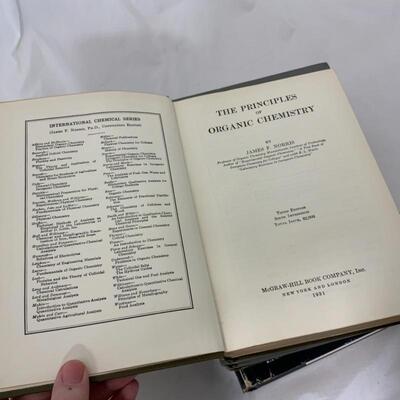.285. VINTAGE | Four Sciences Books | Chemistry