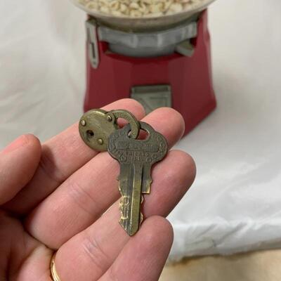 .303. VINTAGE | Hawkeye | Nickel Candy Dispenser