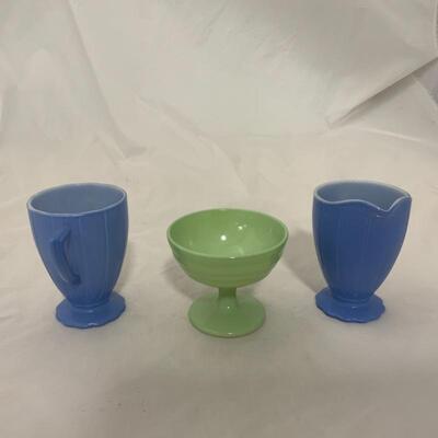 .305. VINTAGE | ModernTone | Creamer & Sugar | Footed Sherbet