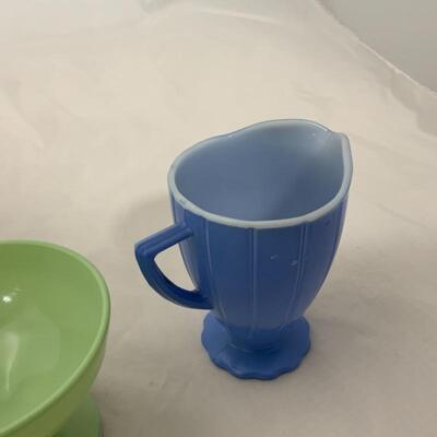.305. VINTAGE | ModernTone | Creamer & Sugar | Footed Sherbet