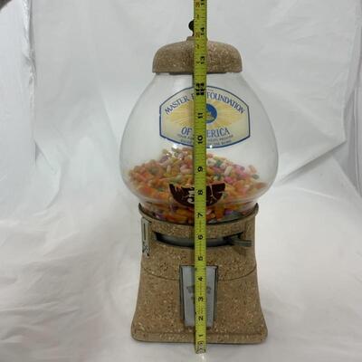 .306. VINTAGE | Nickel Candy Dispenser | Master Eye Foundation 