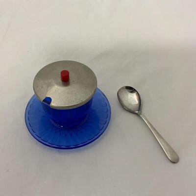 .309. VINTAGE | ModernTone | Sugar Dish | Original Lid | Bakelite knob