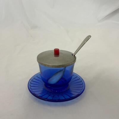 .309. VINTAGE | ModernTone | Sugar Dish | Original Lid | Bakelite knob