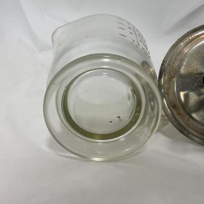 .310. VINTAGE | Green-Handled Beater Jar | Handled