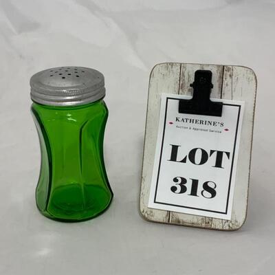 .318. VINTAGE | Single Green Concave Shaker