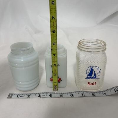 .320. VINTAGE | Three Miscellaneous Shakers | No Lids