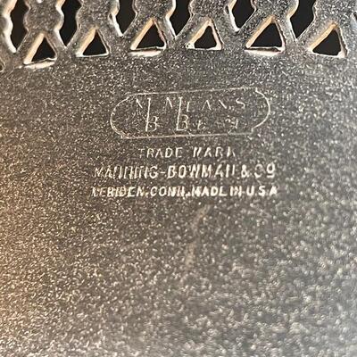 Manning-bowman metal plate