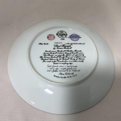 .343. Norman Rockwell Collector Plates