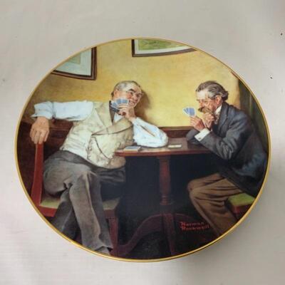 .343. Norman Rockwell Collector Plates