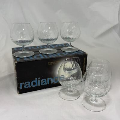 .342. Six Royal Leerdam Radiance | Grand Liqueur Glasses