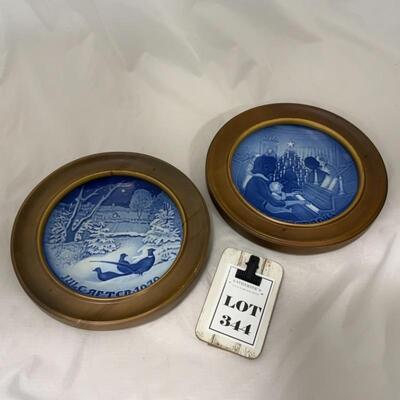 .344. VINTAGE | Bing & Grondahl | Christmas Plates | 1970 | 1971
