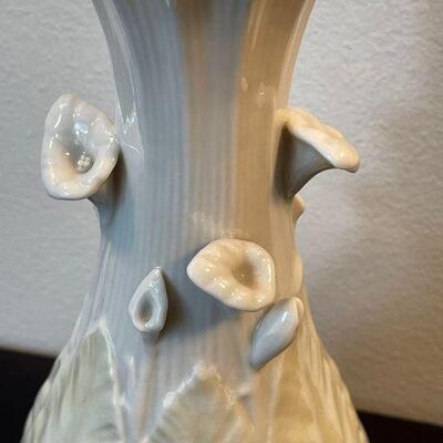 #4 IRISH BELLEEK Vase