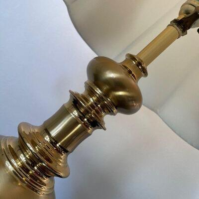 #13 Heavy Satin Brass Table Lamp