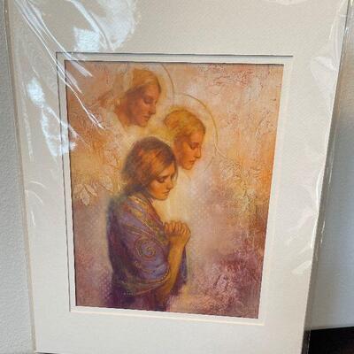 #57 Angels Among us print by Annie Henrie Nader